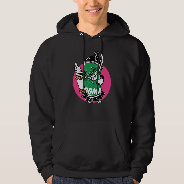Bomberjacka Hoodie (Framsida)