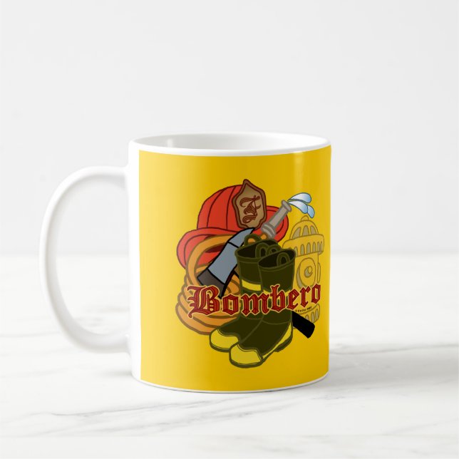 Bombero Firefighter mugg (Vänster)