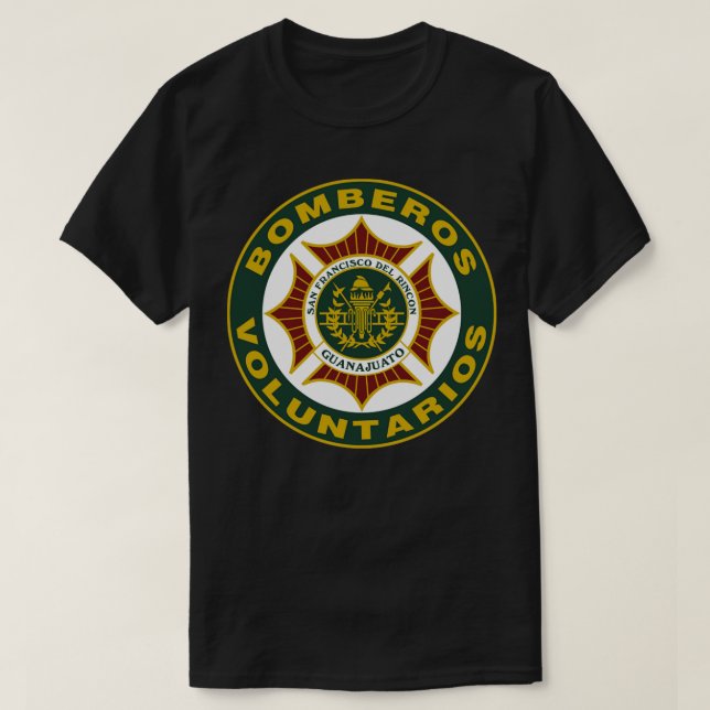 Bomberos Voluntarios T Shirt (Design framsida)