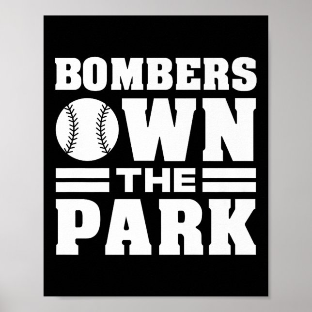 Bombers Richland Own the Park Poster (Framsidan)