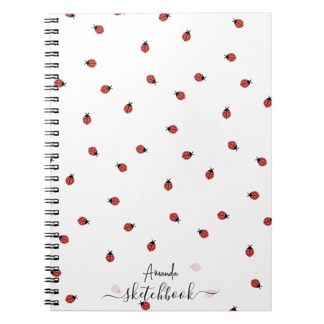 Bombino Little Ladybug Anteckningsbok (Framsidan)