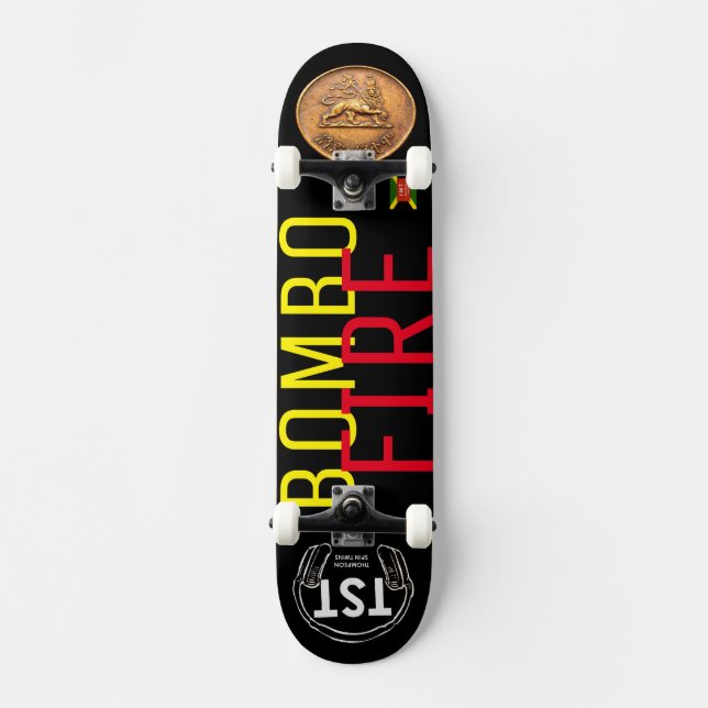 BOMBO FIRE Skateboard (Framsida)