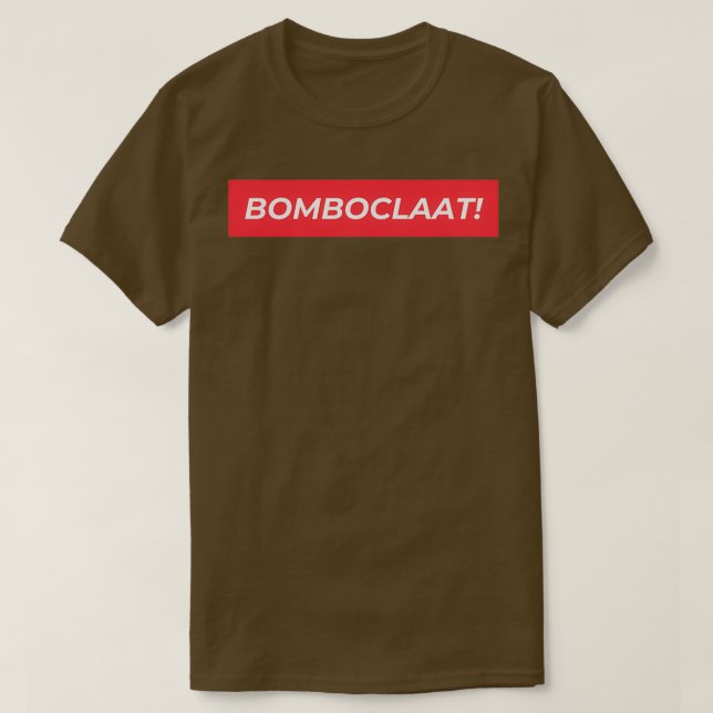 Bomboclaat T Shirt (Design framsida)