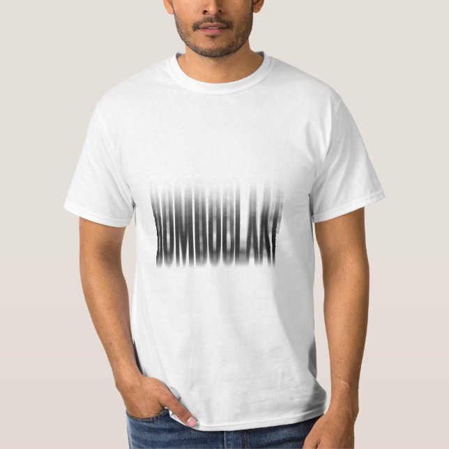 Bomboclat Bludeffect Typography Reggae T Shirt (Framsida)