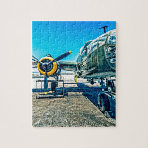 Bombplan för B-25 Mitchell Pussel