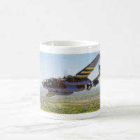 Bombplanmugg för B-25 Mitchell