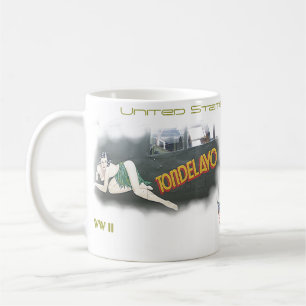 Bombplannäskonst - WW II Kaffemugg
