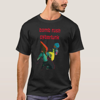 bombrusning cyberfunk t shirt