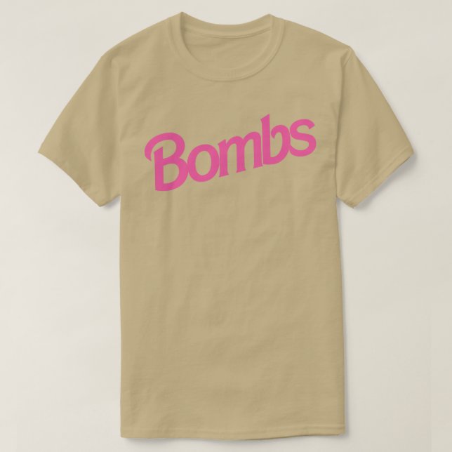 Bombs Funny Oppenheimer T Shirt (Design framsida)