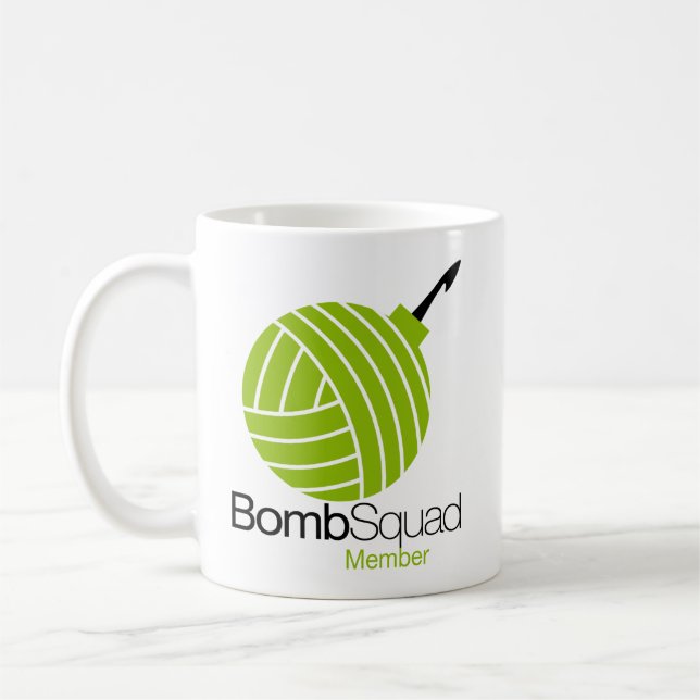 BombSquad medlemmugg Kaffemugg (Vänster)