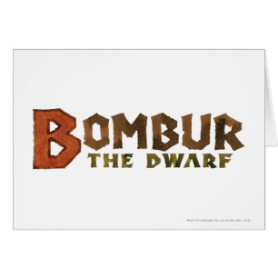 Bombur Namn Hälsningskort