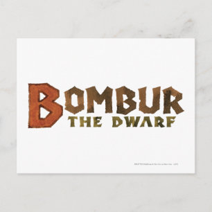 Bombur Namn Vykort