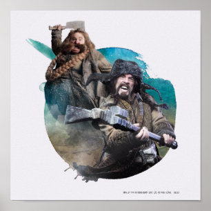 Bombur och Bofur Poster