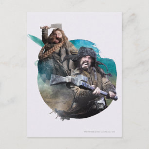 Bombur och Bofur Vykort