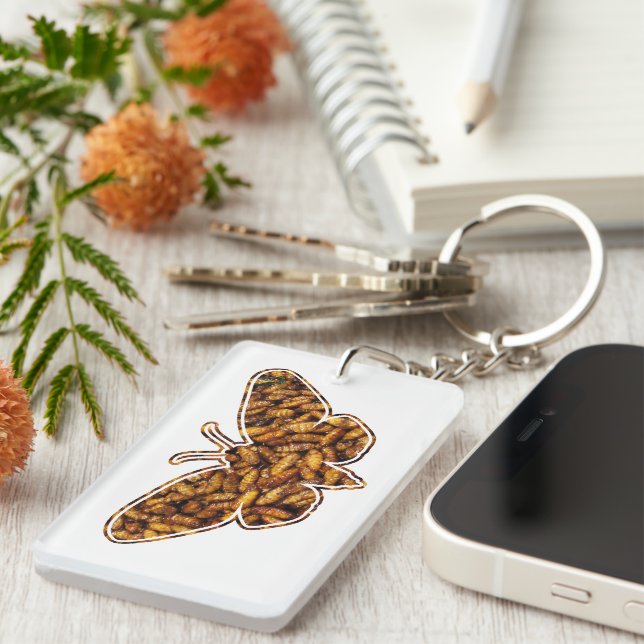 Bombyx Mori Silke Moth Life Cycle Silhouette (Högra Framsidan)