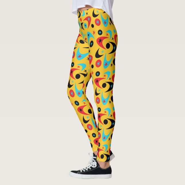 Bomerangs i mitten av århundradet leggings (Vänster)