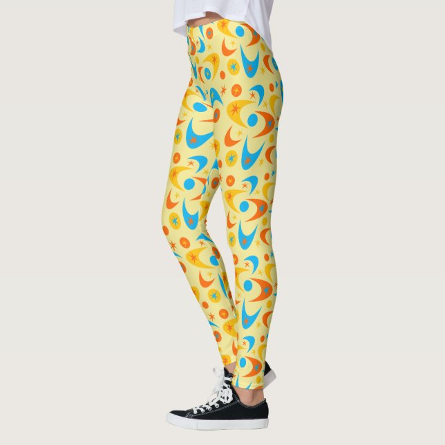 Bomerangs i mitten av århundradet leggings (Vänster)