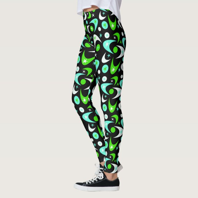 Bomerangs i mitten av århundradet leggings (Vänster)