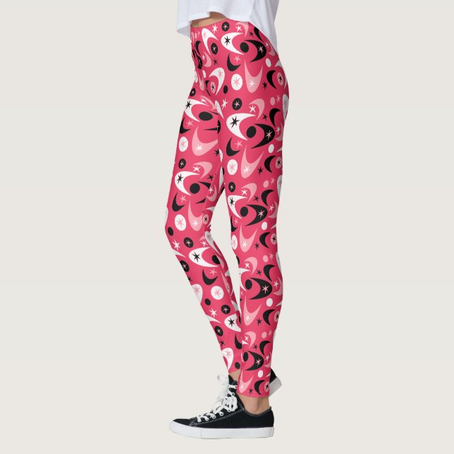 Bomerangs i mitten av århundradet leggings (Vänster)