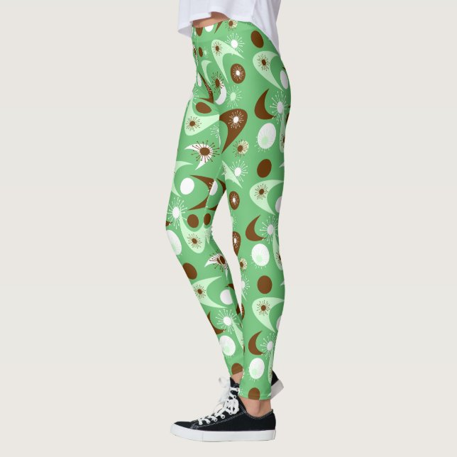 Bomerangs i mitten av århundradet leggings (Vänster)
