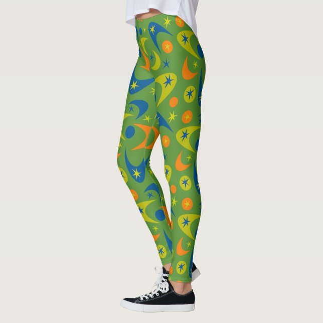 Bomerangs i mitten av århundradet leggings (Vänster)