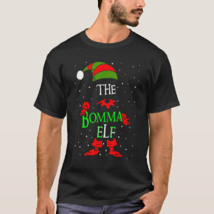 Bomma Elf Group Matching Family jul Pajama O T Shirt