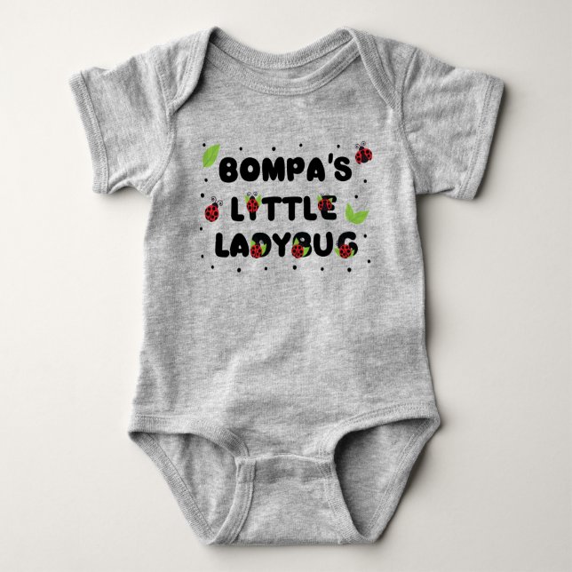 Bompas lilla Ladybug - Cute T Shirt (Framsida)