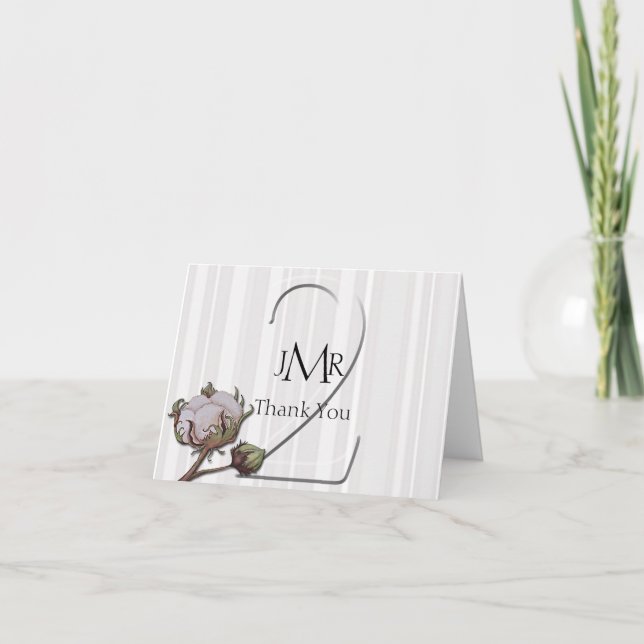 Bomull, andra årsdagen av Rand-Tacken Tack Kort (Framsida)