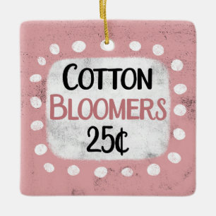 Bomull Bloomers 25 Cents Ornament