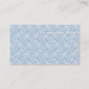 Bomull Candy Blue-Abstrakt Visitkort