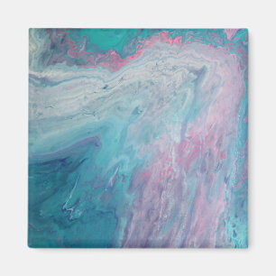 Bomull Candy Dreams Fluid Art Magnet