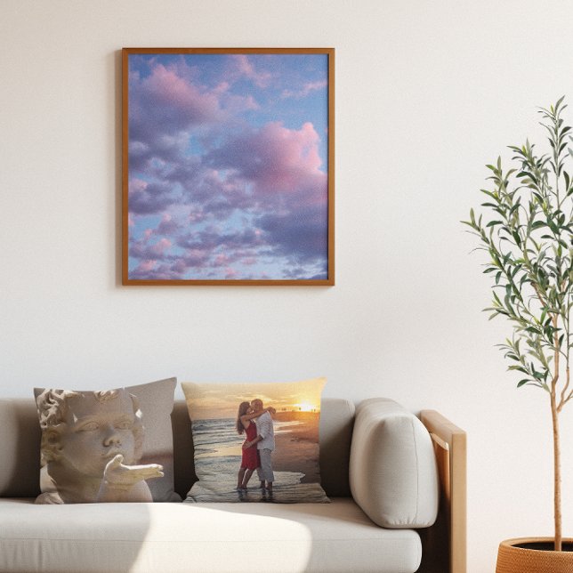 Bomull Candy Sunset Poster (Cotton Candy Sunset Poster)