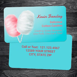 Bomull Candy Visitkort