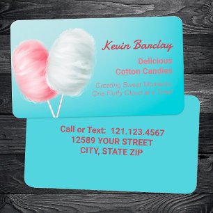 Bomull Candy Visitkort