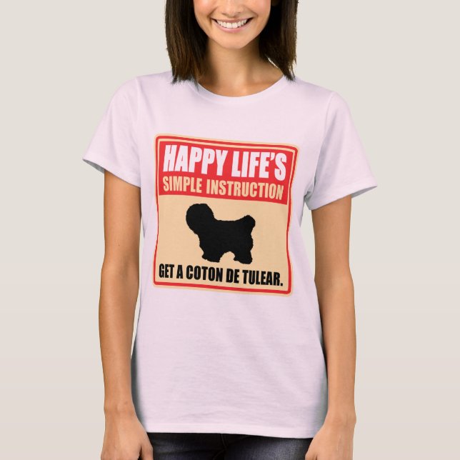 Bomull de Tulear Tee (Framsida)