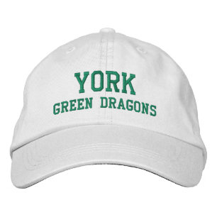 Bomull för Grönt Dragons Broderad Keps