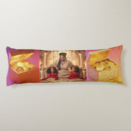 Bomull för lycklig Fairy Möhippa Kroppskudde