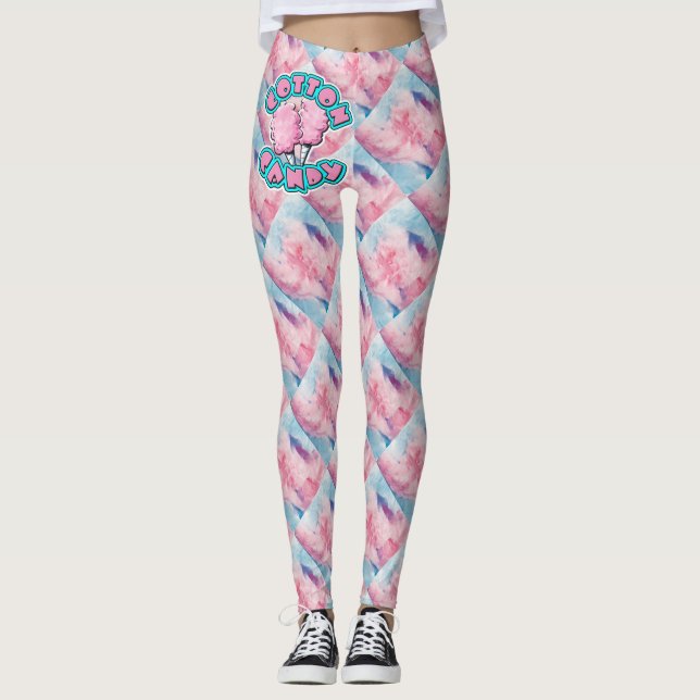 Bomull Kandy Tie Dye Leggings (Framsida)