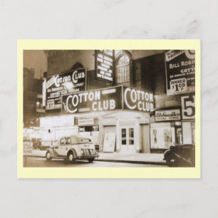 Bomull Klubb, New York City Vintage Vykort