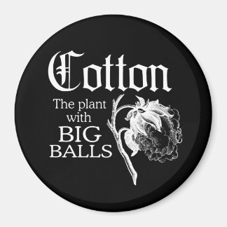 BOMULL MED STOR BOLLAR T-shirt Magnet
