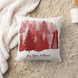 Bomull Pillow finare Julgran Kudde