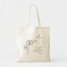 Bomull Tote Bag med Bible Verse från Matthew 6:34