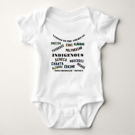 BOMULL - UNISEX NEWBORN to24 MÅNADER/ NATIVE AMERI T Shirt