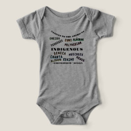 BOMULL - UNISEX NEWBORN to24 MÅNADER/ NATIVE AMERI T Shirt