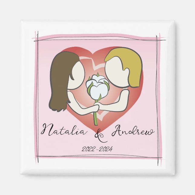 Bomullsårsdagen Magnet (Framsidan)