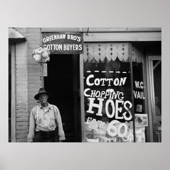 Bomullsburkar, 1930-talet poster (Framsidan)