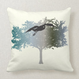 Bomullsdekorativ kudde