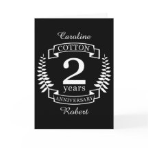 Bomullsgiftsdag 2 år gift