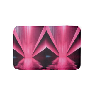 Bomullsgodis i moln: Rosa badmatt " blod: Badrumsmatta