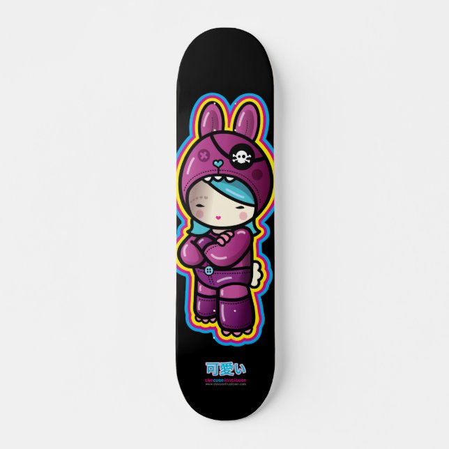 bomullsgodis skateboard bräda 20,5 cm (Framsida)